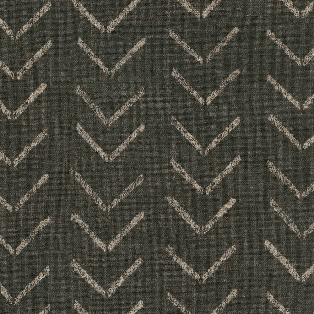 Bogolan Sky Ebony 409410 by PKL Studio Designer Fabric - 75%Cotton 25%Linen PAKISTAN 30000 Horizontal: 13.5 and Vertical: 25.25 54 - Swanky Fabrics -