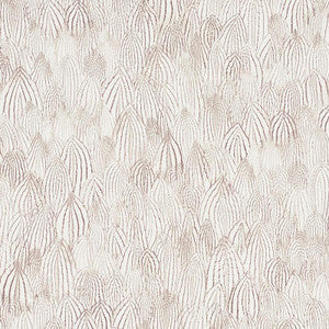 Schumacher Wallpaper Feathers Brown 5008612