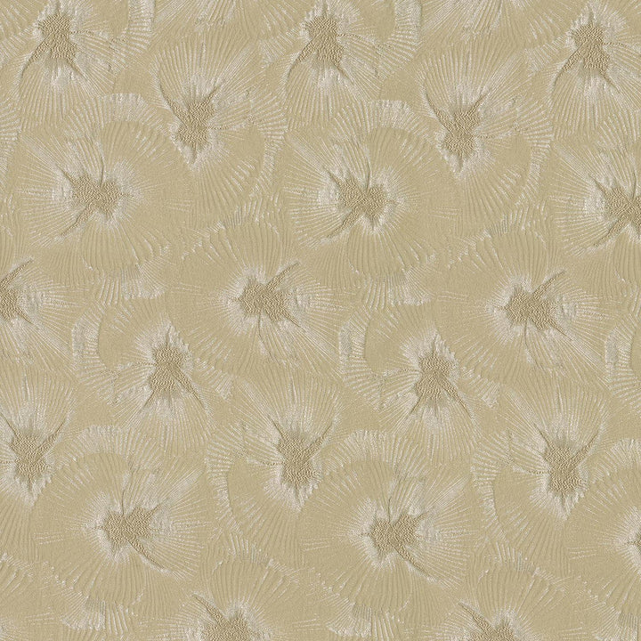 Fleurine Sand 410051 by PKL Studio Designer Fabric - 100%Polyester INDIA 9000 Horizontal: 9.3 and Vertical: 22 54 - Swanky Fabrics -