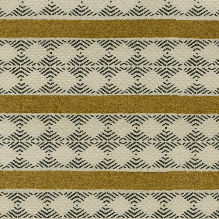 Stitched Path Oro 410130 by PKL Studio Designer Fabric - 100%Cotton Embroid:100%Cotton INDIA 13000 Horizontal: 9 and Vertical: 4.5 54 - Swanky Fabrics -