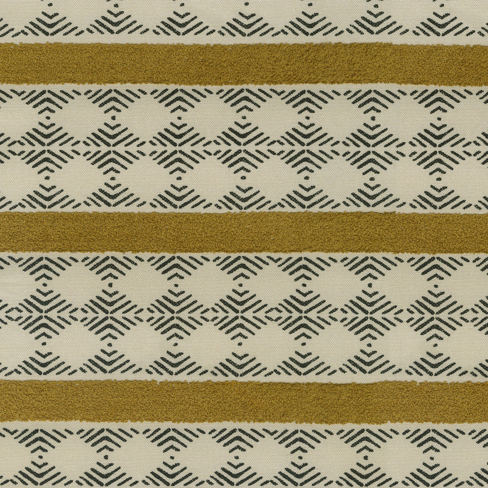 Stitched Path Oro 410130 by PKL Studio Designer Fabric - 100% Cotton Embroid:100% Cotton INDIA 13000 Horizontal: 9 and Vertical: 4.5 60 - Swanky Fabrics -