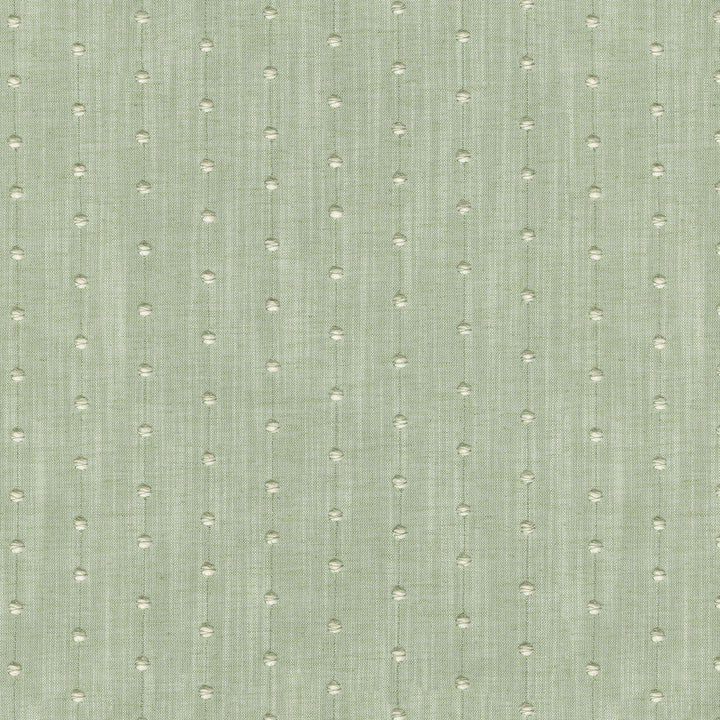 Swiss Dot Emb Mint by PK Lifestyles Designer Fabric - 82% polyester, 11% cotton, 7% linen EMB: 78% cotton, 22% viscose India 51000 Horizontal: 2.38 and Vertical: 1 54 - Swanky Fabrics -