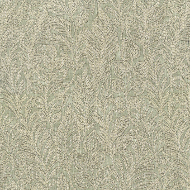 Climbing Leaves Sage 410220 by PKL Studio Designer Fabric - 100% Polyester CHINA 15000 Horizontal: 14.5 and Vertical: 19.25 57 - Swanky Fabrics -