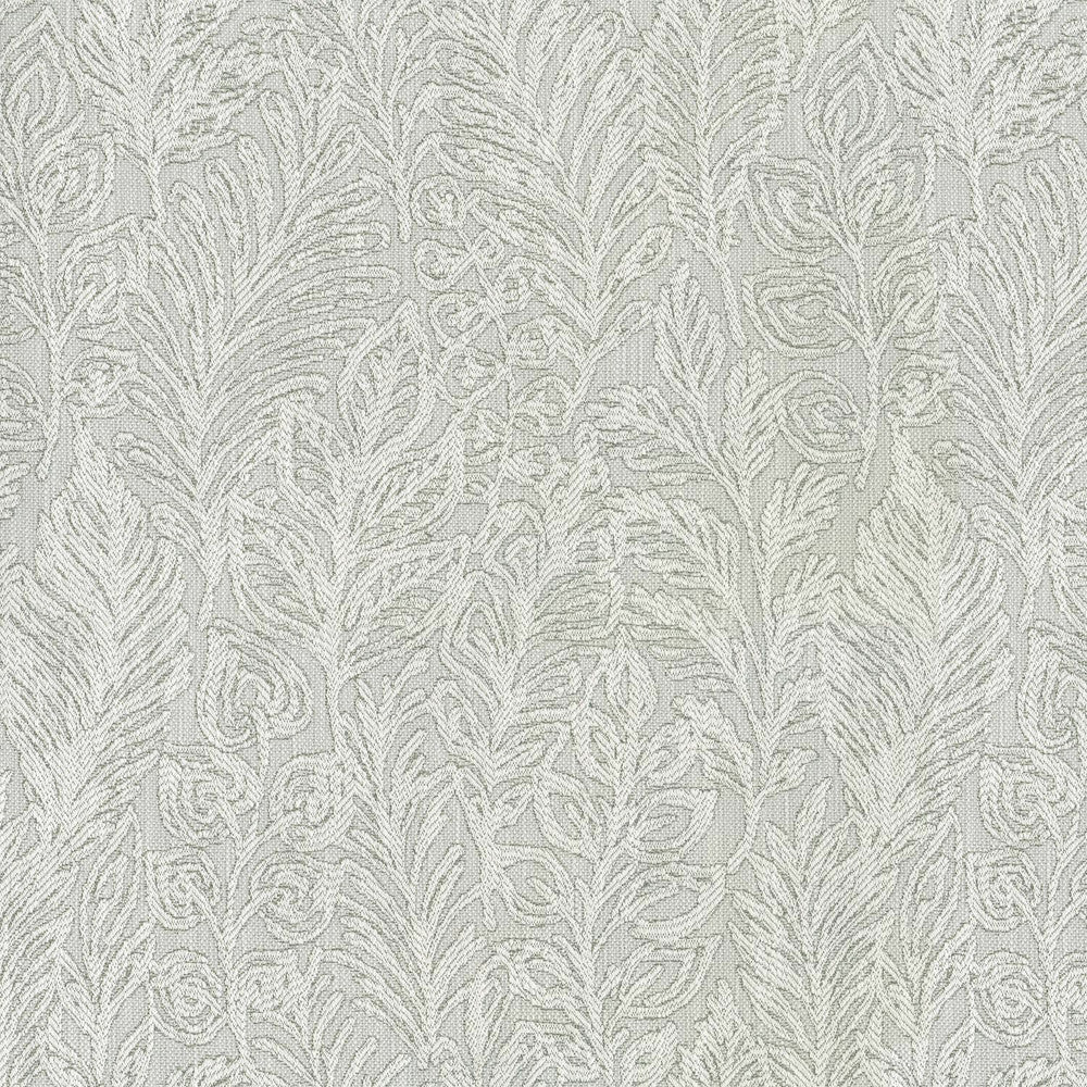 Climbing Leaves Frost 410222 by PKL Studio Designer Fabric - 100% Polyester CHINA 15000 Horizontal: 14.5 and Vertical: 19.25 57 - Swanky Fabrics -