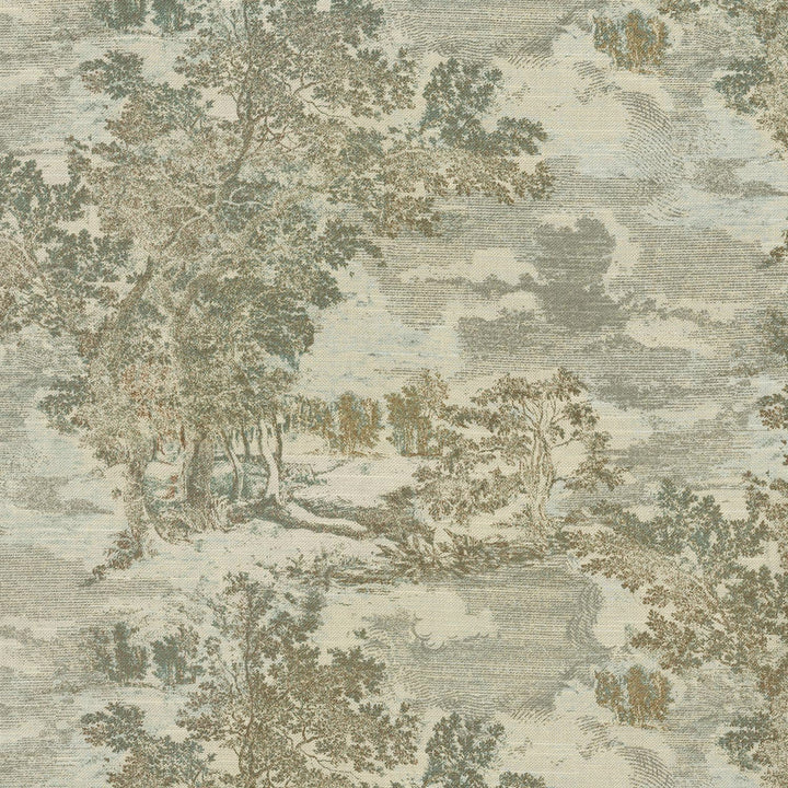 Serene Scenes Seaglass 410391 by PKL Studio Designer Fabric - Base:100% Cotton CHINA 19000 Horizontal: 13.5 and Vertical: 13.5 54 - Swanky Fabrics -