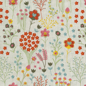 PKL Studio Fabric Floral Feast Emb Spring 410520