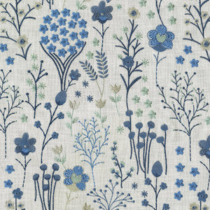 PKL Studio Fabric Floral Feast Emb Porcelain 410521