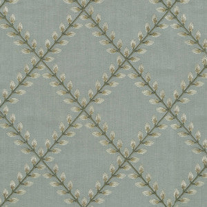 PKL Studio Fabric Clover Lane Emb Mist 410573
