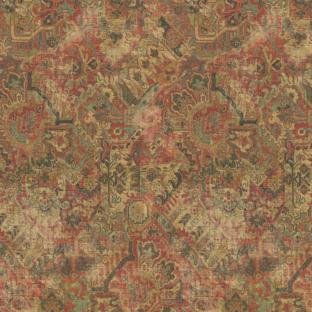 Cumbrae Ruby 410620 by PKL Studio Designer Fabric - 70% Polyester 30% Cotton INDIA 51000 Horizontal: 13.5 and Vertical: 25.25 54 - Swanky Fabrics -