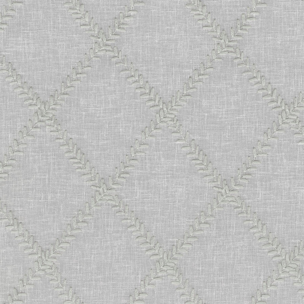Corina Emb Silver 411152 by PKL Studio Designer Fabric Base 60% Cotton, 40% Polyester Emb 50% Cotton 50% Rayon India 14000 Horizontal: 6.25 and Vertical: 6.13 56 - Swanky Fabrics -