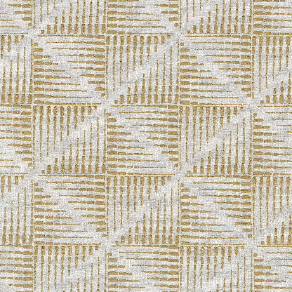 Maddox Emb Golden 411230 by PKL Studio Designer Fabric - 52% polyester, 48% cotton Embroidery 100% polyester India 51000 Horizontal: 6.25 and Vertical: 6.25 54 - Swanky Fabrics -