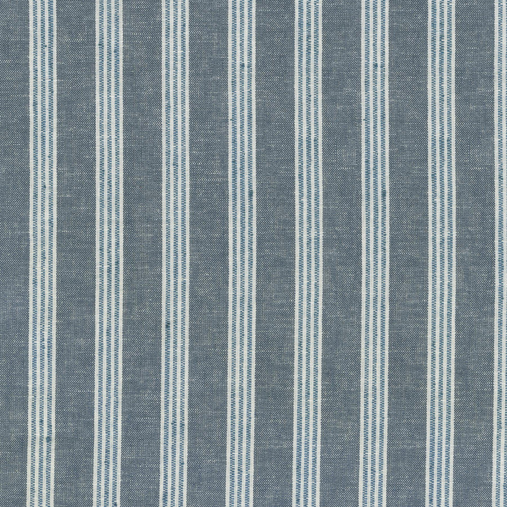 Montaro Stripe Indigo 411241 by PKL Studio Designer Fabric 57% Polyester, 43% Cotton India 51000 Horizontal: 1.75 and Vertical: N/A 54 - Swanky Fabrics -