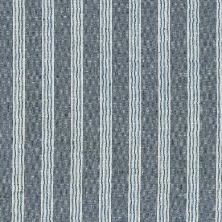 Montaro Stripe Indigo 411241 by PKL Studio Designer Fabric 57% Polyester, 43% Cotton India 51000 Horizontal: 1.75 and Vertical: N/A 54 - Swanky Fabrics -