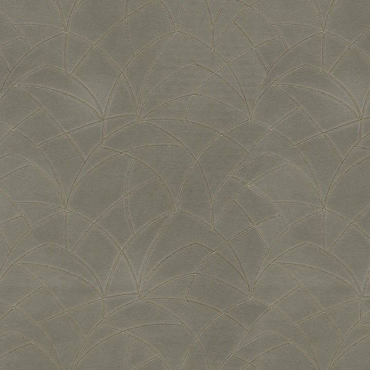 Curvature Embroidery Charcoal 411280 by PKL Studio Designer Fabric - 95% polyester, 5% rayon Embroidery 100% rayon India 51000 Horizontal: 9 and Vertical: 6 55/54 - Swanky Fabrics -