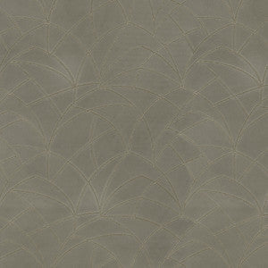 PKL Studio Fabric Curvature Embroidery Charcoal 411280