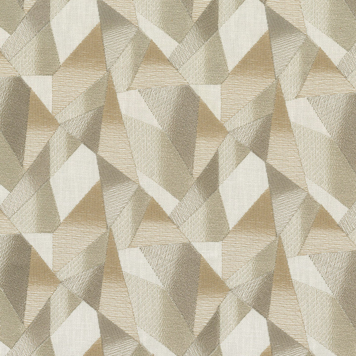 Prism Embroidery Quartz 411442 by PKL Studio Designer Fabric - 63% polyester, 37% cotton Embroidery 100% polyester India 51000 Horizontal: 6.5 and Vertical: 6.12 54 - Swanky Fabrics -