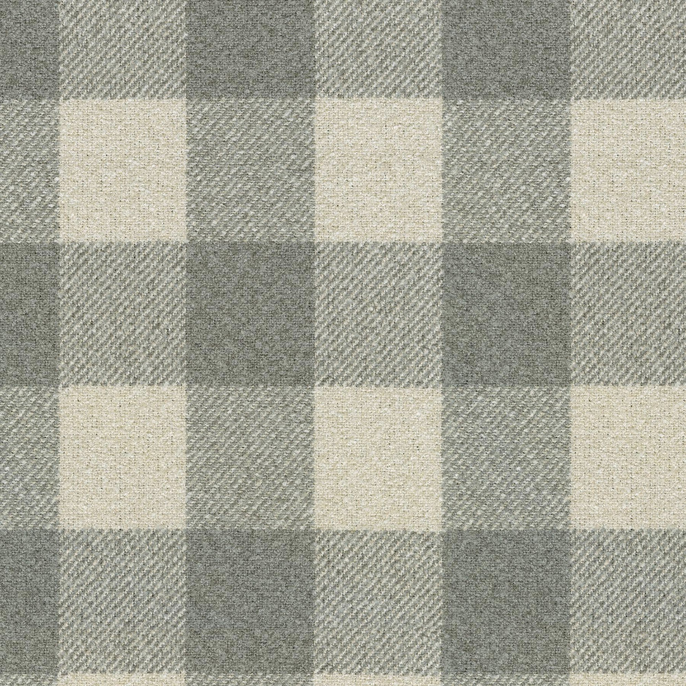 Check Box Sterling 411452 by PKL Studio Designer Fabric 100% Polyester China 51000 Horizontal: 6.75 and Vertical: 6.38 56 - Swanky Fabrics -