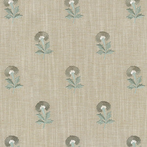 PKL Studio Fabric Thistle Embroidery Shoreline 411493