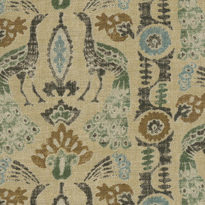 PKL Studio Fabric Peacock Parade Espresso 411601