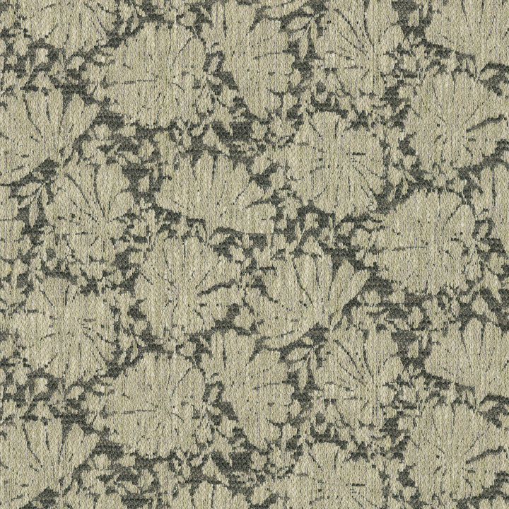 Little Lotus Charcoal 411781 by PKL Studio Designer Fabric 81% Polyester, 19% Cotton India 51000 Horizontal: 6.75 and Vertical: 8.5 54 - Swanky Fabrics -
