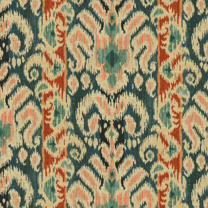Silk Road Indienne 411811 by PKL Studio Designer Fabric 100% Cotton Peru 24000 Horizontal: 13.5 and Vertical: 18 54/55 - Swanky Fabrics -