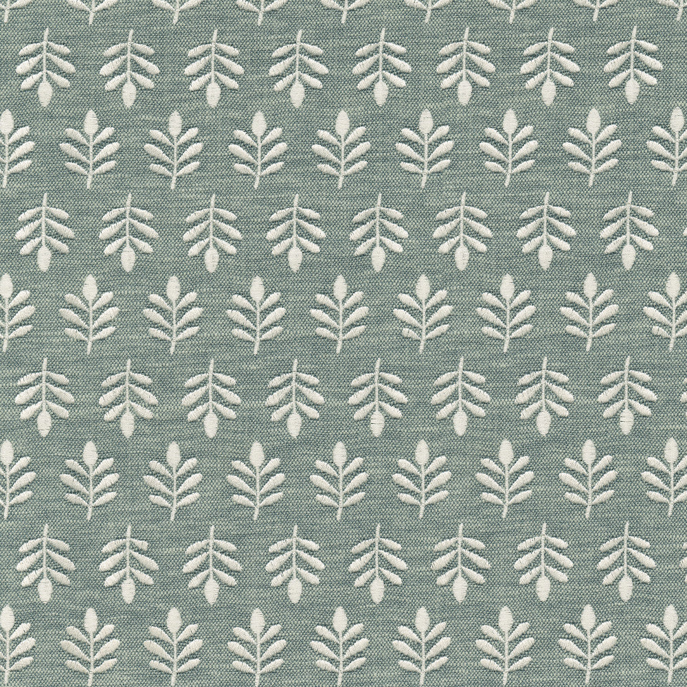 Laurel Emb Seamist 411830 by PKL Studio Designer Fabric Base 71% Polyester, 29% Cotton Emb 100% Polyester India 51000 Horizontal: 1.63 and Vertical: 3.13 55 - Swanky Fabrics -