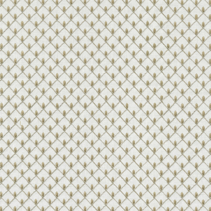 Picot Emb Linen 411843 by PKL Studio Designer Fabric Base 50% Polyester, 50% Cotton Emb 100% Rayon India 51000 Horizontal: 1 and Vertical: 1 55 - Swanky Fabrics -