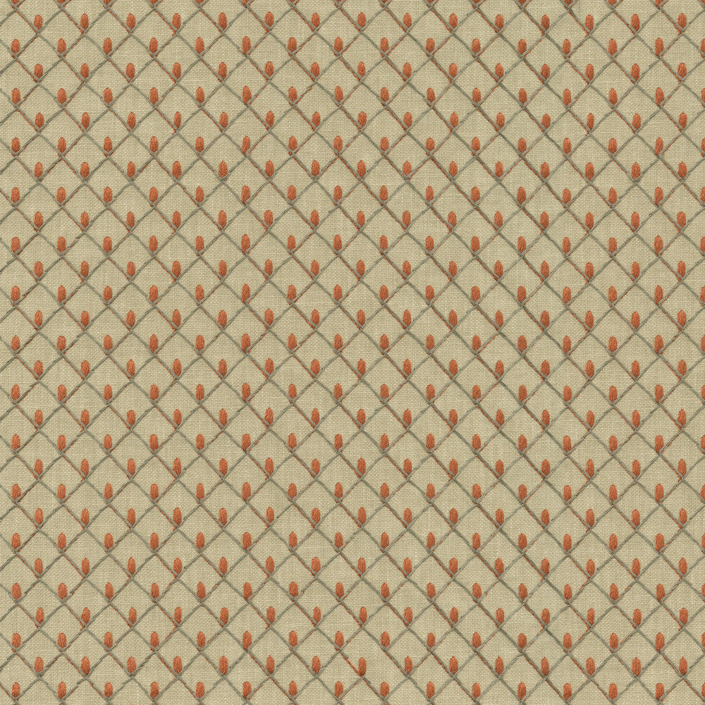 Picot Emb Flame 411846 by PKL Studio Designer Fabric Base 50% Polyester, 50% Cotton Emb 100% Rayon India 51000 Horizontal: 1 and Vertical: 1 55 - Swanky Fabrics -
