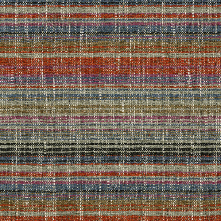Carson Stripe Sunset 411860 by PKL Studio Designer Fabric 82% Polyester, 12% Cotton, 6% Rayon India 29000 Horizontal: N/A and Vertical: 9.25 54 - Swanky Fabrics -