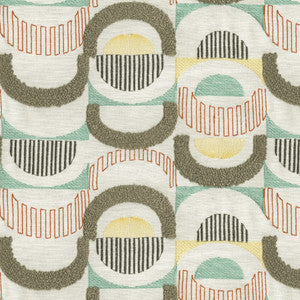PKL Studio Fabric Half Moon Emb Mosaic 411870