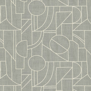 PKL Studio Fabric Building Blocks Emb Smoke 411881