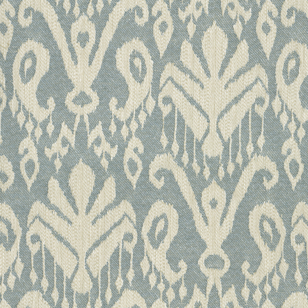 Ikat Wanderlust Celestial 412340 by PKL Studio Designer Fabric 53% polyester, 47% cotton India 51000 Horizontal: 13.75 and Vertical: 15.75 54 - Swanky Fabrics -