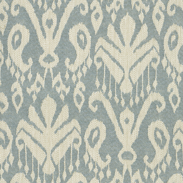 Ikat Wanderlust Celestial 412340 by PKL Studio Designer Fabric 53% polyester, 47% cotton India 51000 Horizontal: 13.75 and Vertical: 15.75 54 - Swanky Fabrics -