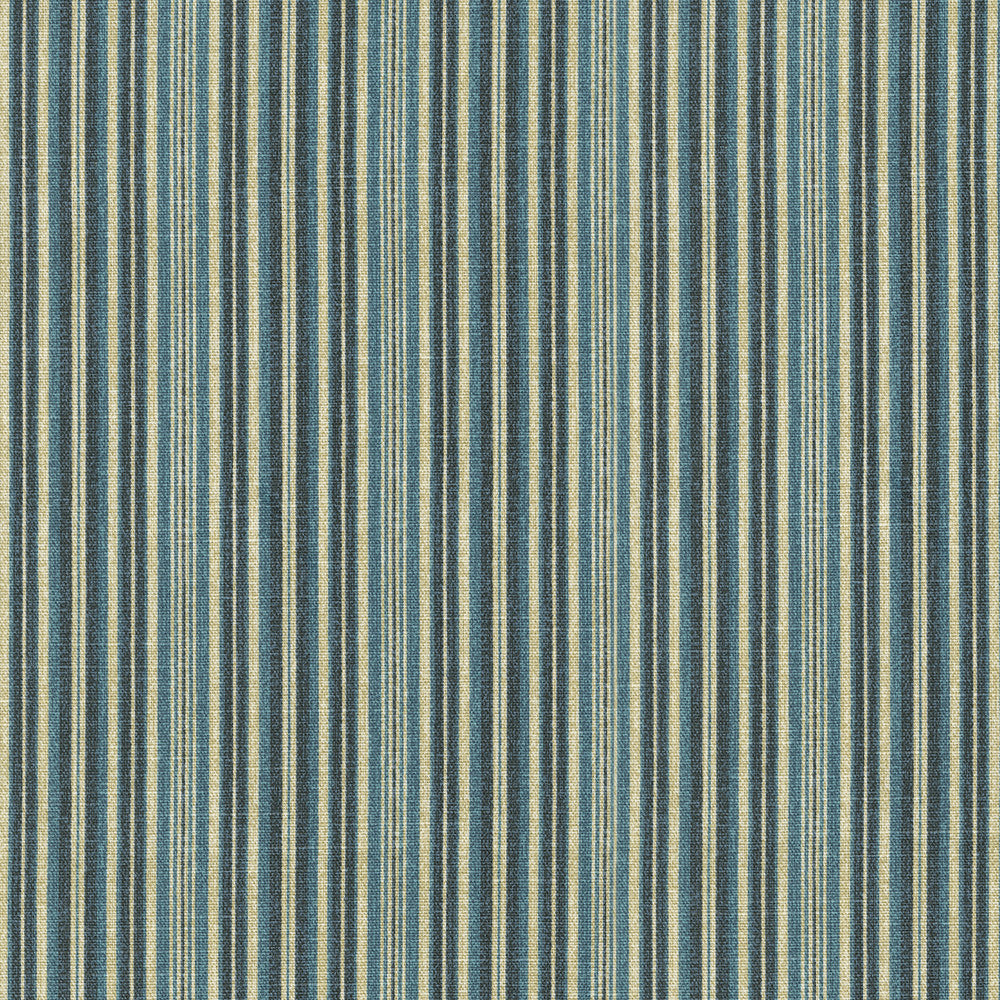 Crossing Stripe Navy 412400 by PKL Studio Designer Fabric 100% cotton Pakistan 51000 Horizontal: 3.6 and Vertical: 2.7 54 - Swanky Fabrics -