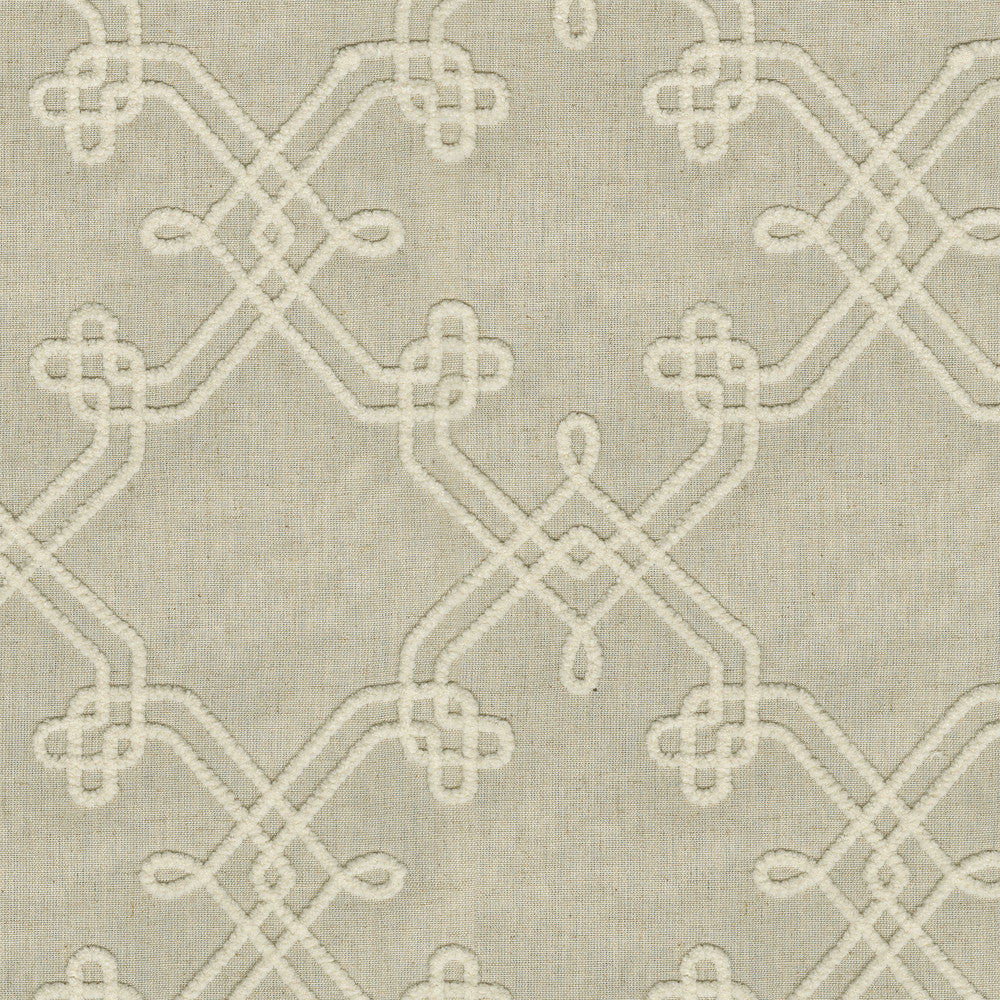 Dynasty Emb Linen 412446 by PKL Studio Designer Fabric Base 60% polyester, 30% cotton, 10% linen Emb: 100% polyester India 51000 Horizontal: 8.75 and Vertical: 9.25 55 - Swanky Fabrics -