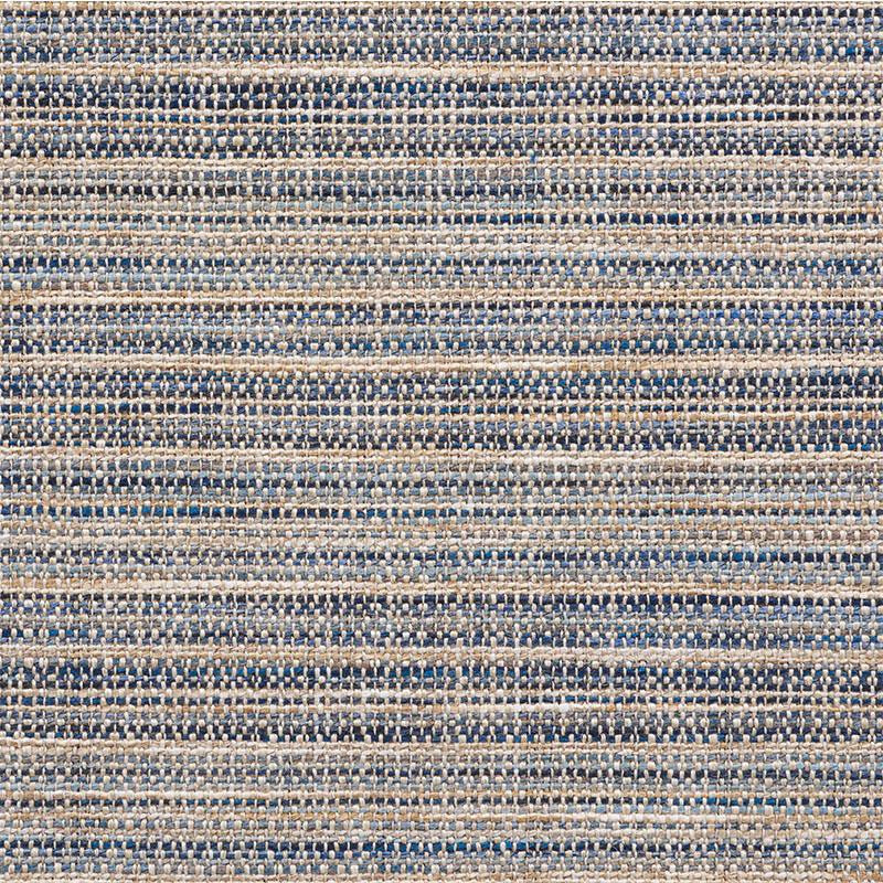 Formentera Performance Navy 74432 by Schumacher Designer Fabric Open Sky - Swanky Fabrics -