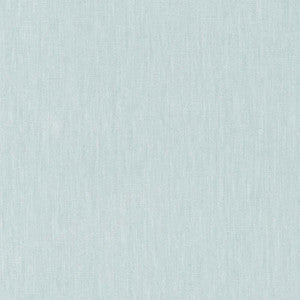 Schumacher Fabric Lange Glazed Linen Ciel 69350