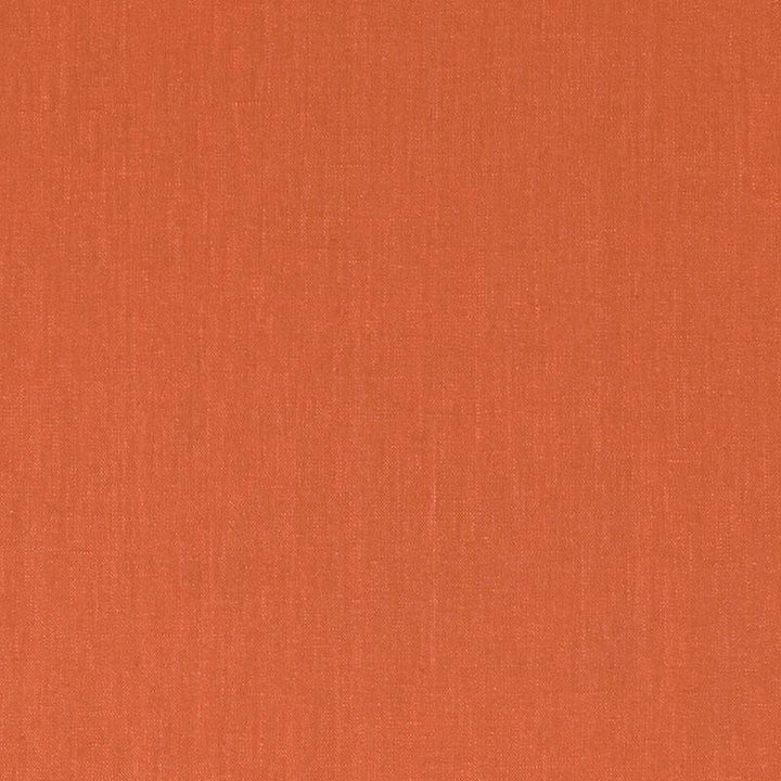 Lange Glazed Linen Papaya 69359 by Schumacher Designer Fabric Perfect Basics: Linen - Swanky Fabrics -