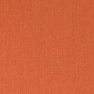 Schumacher Fabric Lange Glazed Linen Papaya 69359