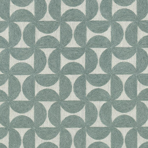 PKL Studio Fabric Pinwheels Emb Chambray 412492