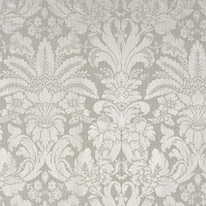 Schumacher Fabric Colette Linen/Silk Damask Dove 69141