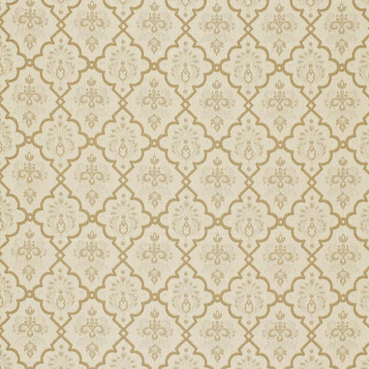 Hedgerow Trellis Indoor/Outdoor Sand 68811 by Schumacher Designer Fabric Timothy Corrigan 4.75" - Swanky Fabrics -