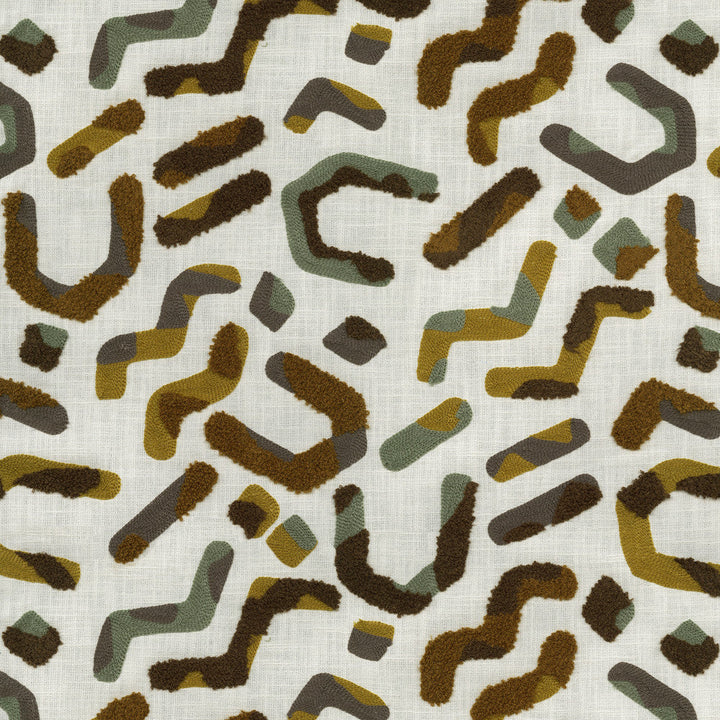Tagged Emb Java 412532 by PKL Studio Designer Fabric Base 100% cotton Emb: 100% acrylic India 51000 Horizontal: 17.25 and Vertical: 15.25 54 - Swanky Fabrics -