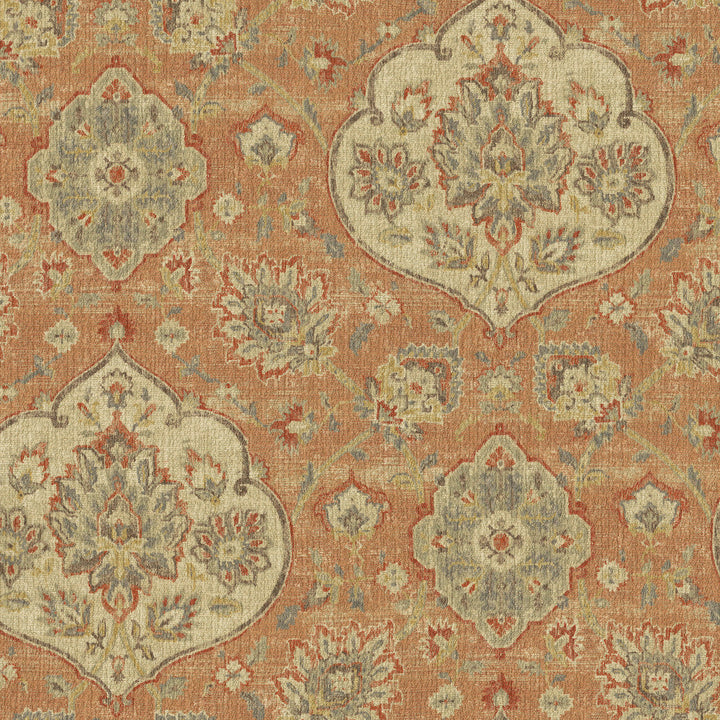 Caspian Clay 412553 by PKL Studio Designer Fabric 100% polyester China 50000 Horizontal: 13.5 and Vertical: 25.25 54 - Swanky Fabrics -