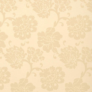 Schumacher Wallpaper Albero Floreale Damask Bisque 5003623