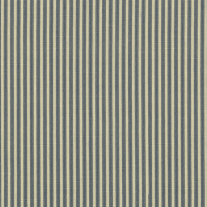 Everyday Ticking Navy 412590 by PKL Studio Designer Fabric 100% cotton Pakistan 51000 Horizontal: 2.4 and Vertical: 0.1 54 - Swanky Fabrics -