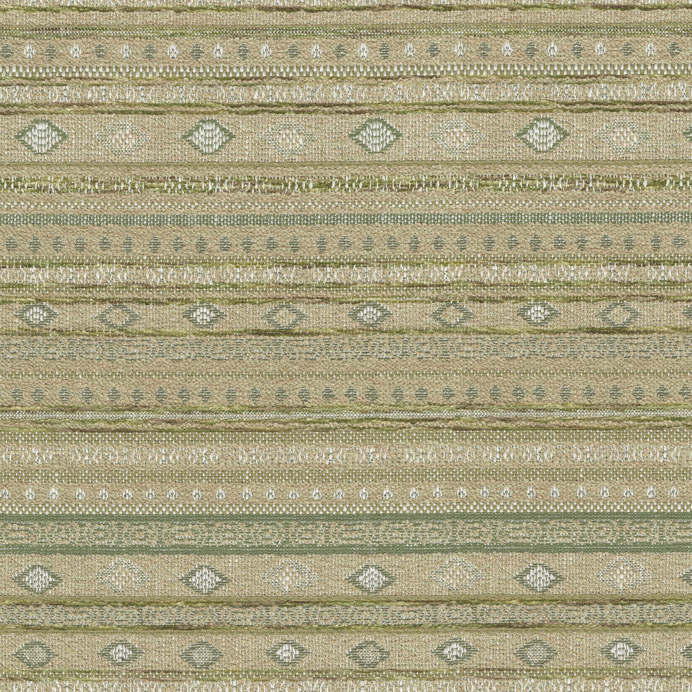 Trailhead Stripe Sage 412832 by PKL Studio Designer Fabric 82% polyester, 18% cotton India 51000 Horizontal: 3.38 and Vertical: 15.5 54 - Swanky Fabrics -