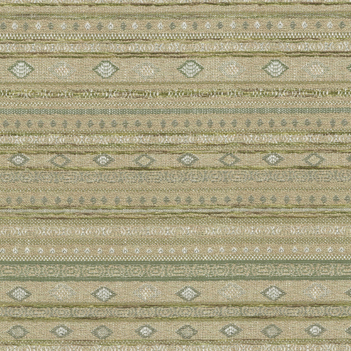 Trailhead Stripe Sage 412832 by PKL Studio Designer Fabric 82% polyester, 18% cotton India 51000 Horizontal: 3.38 and Vertical: 15.5 54 - Swanky Fabrics -
