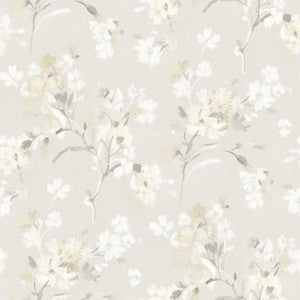 Chesapeake Wallpaper Azalea Neutral Floral Branches