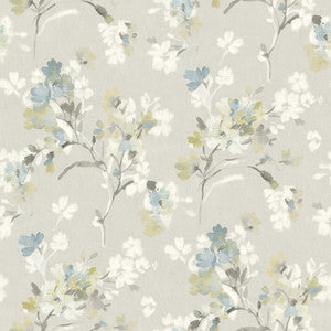 Chesapeake Wallpaper Azalea Light Grey Floral Branches